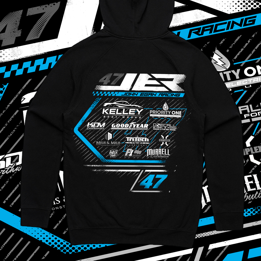John Egan Racing Kids Crew Hood