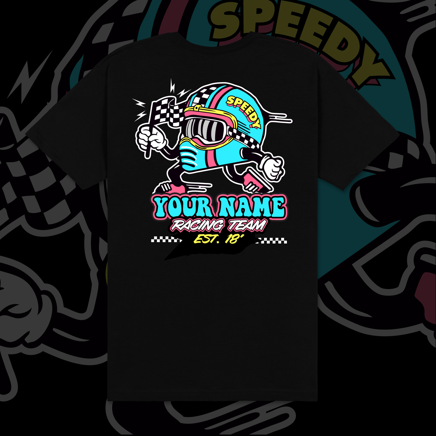 Speedy Custom Kids Shirt
