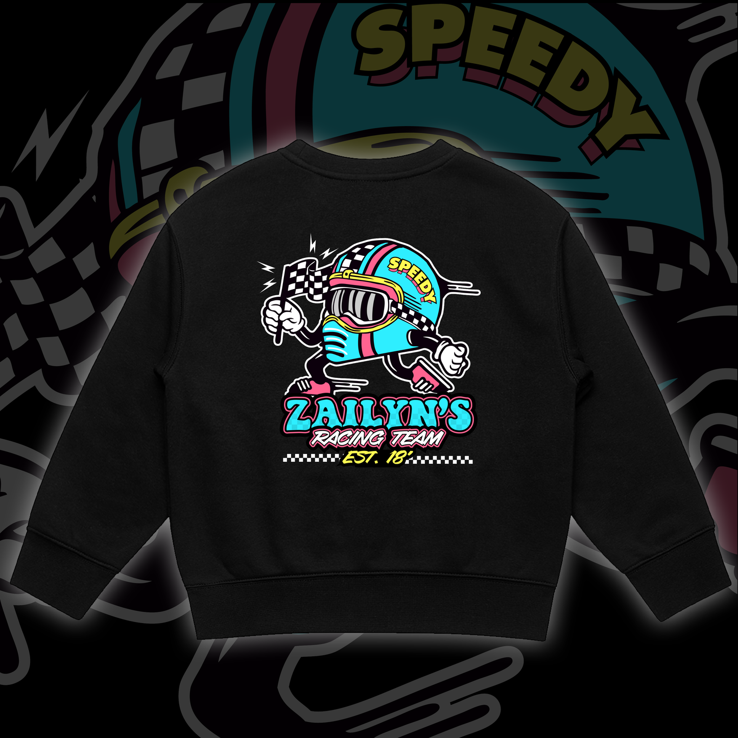 Speedy Custom Kids Hoodie/Sweater