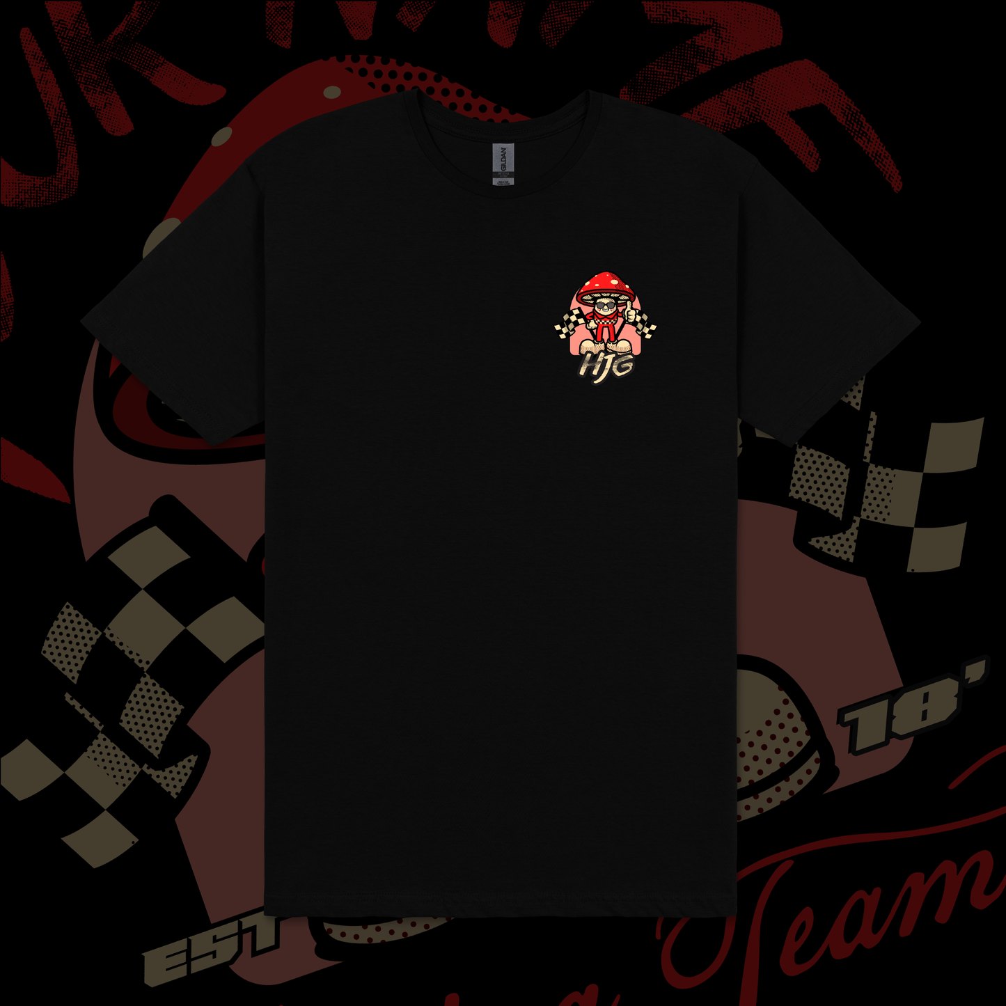 Mushroom Masha Kids Customisable Tee