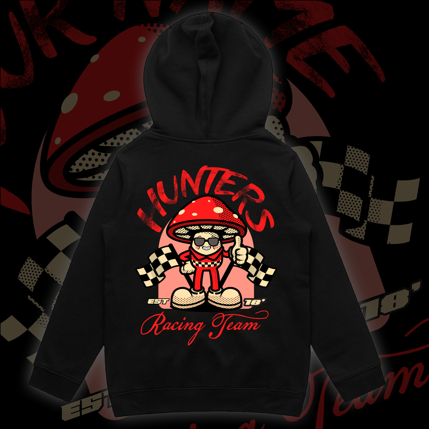 Mushroom Masha Kids Customisable Hoodie/Jumper