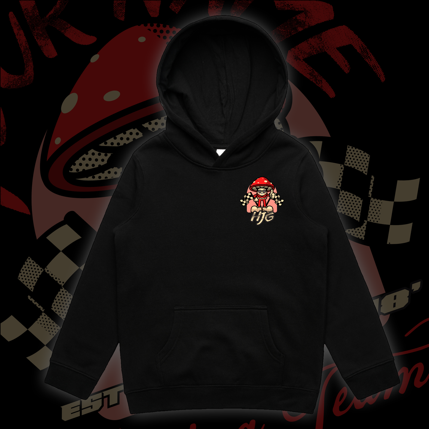 Mushroom Masha Kids Customisable Hoodie/Jumper