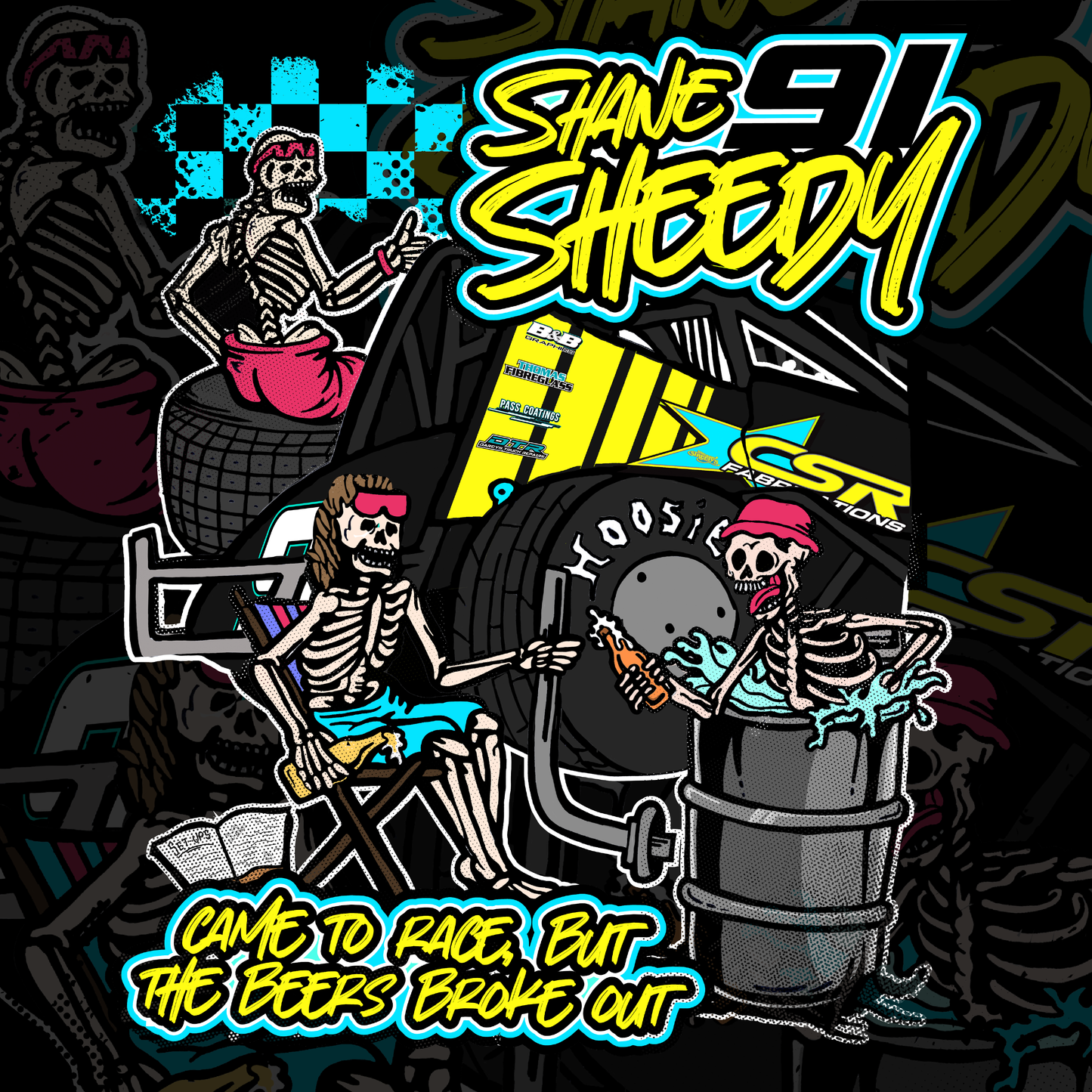 Adults Shane Sheedy Racing Tee