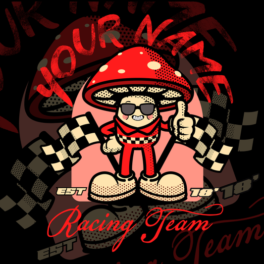 Mushroom Masha Kids Customisable Hoodie/Jumper